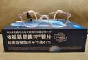 依視路星趣控開(kāi)學(xué)季兒童鏡片防控離焦視滿(mǎn)分緩度數增長(cháng)學(xué)生配鏡鉆晶膜巖 依視路兒童星趣控鉆晶膜巖+鏡架 1.59(較薄) 2片價(jià) 曬單實(shí)拍圖