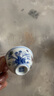 躍器皇家斗彩青花拾億明清古典茶杯茶具套裝懷舊仿古品茗杯茶盞主人杯 十億杯（三秋杯） 曬單實(shí)拍圖