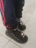 里奇.喬丹   RICKY JORDAN庫洛米女童棉靴子兒童雪地靴冬季皮毛一體女孩棉鞋防水加絨短靴 黑色【加絨防滑耐磨】 32 碼內長(cháng)19.9 曬單實(shí)拍圖
