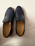 蜘蛛王皮鞋男士商務(wù)正裝鞋牛皮透氣氧吧呼吸鞋子男 黑色 41  曬單實(shí)拍圖