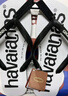 havaianas哈唯納Logomania男士?jì)捎猛闲獯┥碁┤俗滞锨閭H款涼拖 1069-白黑色 45-46 巴西碼 曬單實(shí)拍圖
