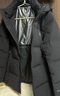 海瀾之家羽絨服男25新款運動(dòng)連帽外套男冬季 黑色8C L 175/92A 推薦137~150斤 曬單實(shí)拍圖
