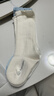 全棉時(shí)代嬰兒襪子新生寶寶嬰幼兒襪子純棉長(cháng)筒襪過(guò)膝襪10cm-12cm 曬單實(shí)拍圖