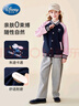 迪士尼女童棒球服外套秋女孩秋裝上衣女寶兒童外套朱迪棒球服 藏青色140 曬單實(shí)拍圖