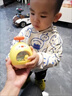 貝木惠（beimuhui）不倒翁嬰兒玩具兒童早教寶寶洗澡戲水孩子嬰兒0-3歲洗澡玩具 黃色【水陸三合一不倒翁】可啃咬 曬單實(shí)拍圖