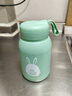 萌萌兔卡通水杯可愛(ài)的創(chuàng  )意高look卡通杯子水杯學(xué)生禮品杯 素果綠320ml(1個(gè)) 曬單實(shí)拍圖