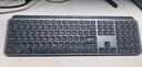 羅技（Logitech）大師系列 MX Keys S無線藍牙鍵盤 超薄全尺寸 人體工學 智能背光 預設指令升級 帶無線接收器 黑色 曬單實拍圖