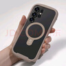HameeiFace韓國進(jìn)口手機殼 三星Galaxy S25Ultra磁吸鋼化玻璃透明防摔保護套 米色框玻璃殼-磁吸款 三星Galaxy S25Ultra 曬單實(shí)拍圖