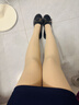 阿凡迪光腿神器春秋冬裸感絲襪自然肉色打底褲保暖加絨加厚防勾絲 曬單實(shí)拍圖