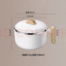 迪普爾 316不銹鋼泡面碗可瀝水宿舍用學生帶蓋拌方便面碗吃飯湯碗 曬單實拍圖