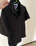 TOMMY HILFIGER【輕系列】夏季男裝撞色鑲邊翻領(lǐng)POLO/珠地棉商務(wù)修身純色短袖T恤 【修身款】曜巖黑色BEI S （推薦：120-130斤） 曬單實(shí)拍圖