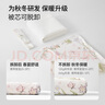 BUBBLE TREE新生嬰兒包被初生豆豆絨防驚嚇抱被秋冬寶寶產(chǎn)房包單 秋冬PRO-莎莉花園【天竹棉 茶多酚內芯】10-20℃ 軟絨鎖溫 四季一被多用 曬單實(shí)拍圖