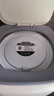 美的（Midea）家用迷你小型內衣褲洗衣機 類(lèi)全自動(dòng)波輪內衣褲襪子清洗機 高溫煮洗殺菌桌面洗衣機 0.7KG 【0.7KG洗脫】MNB7V0E 曬單實(shí)拍圖