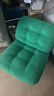 宜家（IKEA）DYVLINGE杜威林格扶手轉椅360度旋轉燈芯絨沙發(fā)椅單人休閑椅復古 綠色 曬單實(shí)拍圖