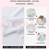 真維斯（JEANSWEST）t恤女長(cháng)袖2025秋季正肩純棉寬松上衣女小清新印花體恤時(shí)尚白色L 曬單實(shí)拍圖