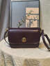 老人頭頭層牛皮女士包包女包大容量單肩包斜挎包手機包小包輕奢生日禮物 曬單實(shí)拍圖