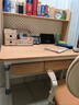源氏木語(yǔ)兒童家具實(shí)木兒童學(xué)習桌小學(xué)生作業(yè)家用多功能書(shū)桌書(shū)架一體課桌可升降書(shū)桌 1米整板學(xué)習桌+0.98米兒童上架 曬單實(shí)拍圖
