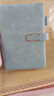 A5筆記本本子加厚軟皮商務(wù)簡(jiǎn)約ins風(fēng)學(xué)生會(huì )議記錄批發(fā)考研日記超厚皮面工作新款帶扣皮質(zhì)記事本 A5藍灰色【搭扣款】1本裝 曬單實(shí)拍圖