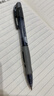 得力（deli）臻順滑中性筆簽字筆 0.5mm子彈頭按動(dòng)筆水筆 辦公用品 黑色 12支/盒S08 曬單實(shí)拍圖