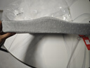 皮爾卡丹（pierre cardin）坐墊 人體工學(xué)記憶棉辦公坐墊痔瘡墊椅墊久坐神器學(xué)生屁股墊子灰 曬單實(shí)拍圖