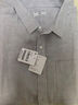 佐丹奴亞麻襯衫男夏季棉麻單口袋通勤休閑襯衣男短袖01045480 曬單實(shí)拍圖