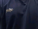 海瀾之家（HLA）短袖T恤男冰爽棉撞色圓領(lǐng)涼感短袖男 藏青53 XL 180/96A 推薦76-82kg 曬單實拍圖