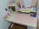 護童（Totguard）兒童學(xué)習桌椅套裝可調節升降實(shí)木書(shū)桌 啟夢(mèng)好奇星粉100cm+CG22F紅 曬單實(shí)拍圖