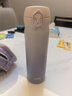 膳魔師（THERMOS）保溫杯大容量水杯兒童男女士情侶不銹鋼杯子團購生日禮物JNL 316L不銹鋼-暮山紫 500ml 曬單實(shí)拍圖
