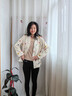 笙格兒 保暖褲秋褲女德絨雙面加絨秋冬線(xiàn)褲可外穿無(wú)痕高腰顯瘦打底褲女 黑色 L(105-130斤） 曬單實(shí)拍圖