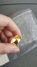 謝瑞麟（TSL） 黃金戒指龍鳳結(jié)婚禮物情侶對戒開口足金戒指YN925 約6.75克（工費1080元） 曬單實拍圖