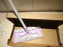妙潔平板拖把 夾布34cm共1布 桿長(cháng)129cm家用一拖凈懶人專(zhuān)用墩布地板拖 曬單實(shí)拍圖