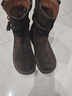 星期六短靴女厚底潮流復古短筒時(shí)尚2026春季新款百搭套腳堆堆靴七夕 咖啡色 39 (245mm) 標準碼 曬單實(shí)拍圖