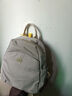 古森奴柔軟輕盈防水尼龍女士背包學(xué)生旅行書(shū)包時(shí)尚休閑通勤牛津布雙肩包 24-214902杏灰色 曬單實(shí)拍圖