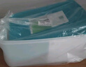 特百惠（Tupperware）冷凍2.5L*4保鮮盒食品級冰箱儲物密封收納盒肉類(lèi)速凍速解 馬卡藍 曬單實(shí)拍圖