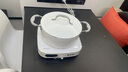 東芝（TOSHIBA）【國家補貼15%】小雅電磁爐家用大功率火鍋湯鍋 全自動(dòng)節能小型灶低溫烹飪一鍵預約 IC-21SSC【配電煮鍋】丨白 曬單實(shí)拍圖