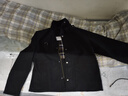 Teenie Weenie小熊男裝美式復古燈芯絨保暖翻領(lǐng)格紋寬松挺闊夾克 黑色 XL 曬單實(shí)拍圖