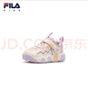 FILA斐樂(lè )兒童運動(dòng)鞋2025年秋季男女?huà)胗淄瘜殞毮g(shù)貼學(xué)步鞋 曬單實(shí)拍圖