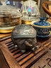 正揚紫陶茶寵陶瓷茶玩擺件創(chuàng  )意小龍人龍肖桌擺件辦公高檔筆架茶具配件 紫陶吉象過(guò)濾茶寵 曬單實(shí)拍圖