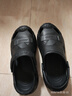 稻草人洞洞鞋男士釣魚(yú)涼鞋工裝戶(hù)外穿運動(dòng)大碼防滑涉水沙灘拖鞋黑 42-43 曬單實(shí)拍圖