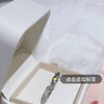 MZMZ鉑金情侶戒指pt950白金時(shí)尚結(jié)婚對(duì)戒情人節(jié)生日禮物送女友老婆 輕奢-與你相伴閉口定制對(duì)戒 曬單實(shí)拍圖