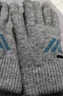 趣木也冬季手套針織毛線(xiàn)五指觸屏加絨加大加厚男士學(xué)生保暖騎行外賣(mài)手套 A248藏青單層加大碼 曬單實(shí)拍圖
