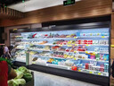 索歌（SUOGE）風(fēng)幕柜水果保鮮柜商用超市便利店水果店專(zhuān)用敞開(kāi)一體機分體機生鮮蔬菜低溫牛奶帶門(mén)飲料冷藏展示柜 經(jīng)典款【移門(mén)一體機】 支持定制【顏色/款式/尺寸/配置】 曬單實(shí)拍圖