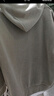 森馬（Semir）史努比系列衛(wèi)衣女中長(zhǎng)款假兩件圖案冬oversize搖粒絨101724116019 曬單實(shí)拍圖