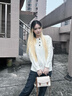 CinvaiKrose包包女包2025年新款斜挎包單肩包女士手提包生日圣誕節禮物送女友 米色【送女友老婆女生禮物走心實(shí)用】 曬單實(shí)拍圖