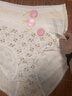 北極絨【A類(lèi)純棉】?jì)妊澟?00全棉襠抗菌薄款高彈透氣少女生中腰三角褲 曬單實(shí)拍圖