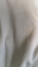 森馬（Semir）休閑褲女冬季抓絨分割松緊腰寬松長(cháng)褲顯腿長(cháng)風(fēng)闊腿褲101724127011 曬單實(shí)拍圖