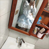 小女仆Lolita套裝洛麗塔可愛(ài)小狗Lo裙泡泡熊原創(chuàng  )設計小眠汪和風(fēng) 藍色上衣+裙子+圍裙+蝴蝶夾配飾 S 90斤以下 曬單實(shí)拍圖