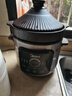 美的（Midea）快燉電燉鍋電砂鍋 陶瓷全自動(dòng)450W雙環(huán)火智能燉湯盅煲湯紫砂鍋煮粥7L電熱鍋一體多功能鍋 DGE65J56 曬單實(shí)拍圖