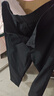 京東京造【易打理 輕松出門(mén)】休閑褲子男西褲男直筒西裝秋季男褲 黑色L 曬單實(shí)拍圖