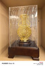 同歡福非遺花絲花瓶銅擺件工藝品家居客廳玄關辦公室桌面裝飾品喬遷送禮 花絲花瓶（贈送防塵罩）-原創(chuàng)作品【順豐發(fā)貨】 曬單實拍圖